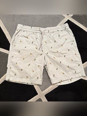 Charleston Threads Hula girl print shorts
